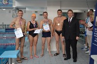 Команда правительства Сахалинской области заняла первое место в соревнованиях по плаванию, Фото: 17