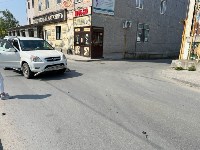 Очевидцев ДТП с участием Honda CR-V и  Suzuki SX4 ищут в Южно-Сахалинске, Фото: 2