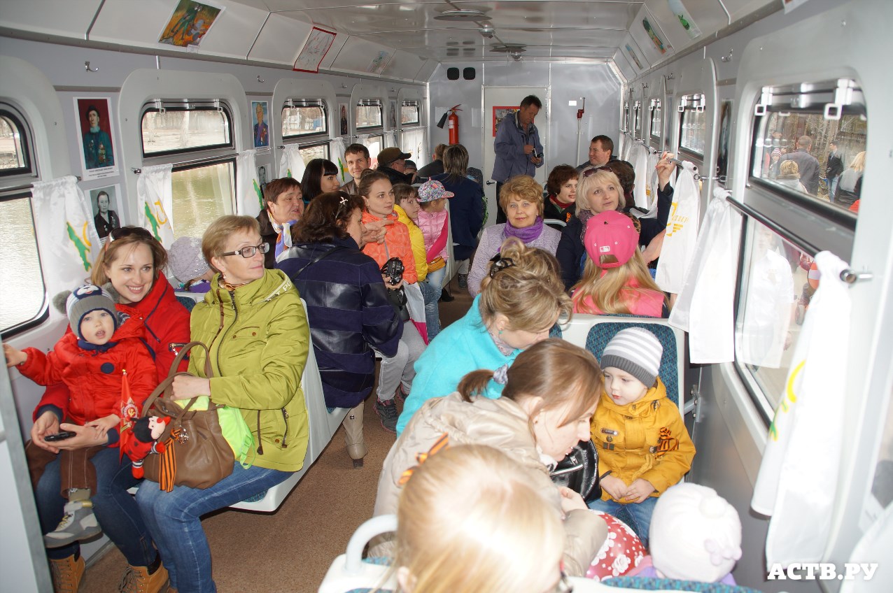 "Поезд памяти" будет возить детей до конца сезона в городском парке Южно-Сахалинска