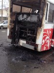Пассажирский автобус загорелся в Южно-Сахалинске, Фото: 6