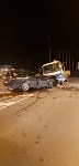 Водители пострадали при столкновении кран-балки и седана в Южно-Сахалинске, Фото: 2