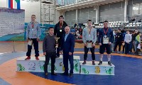 Сахалинские борцы завоевали семь медалей первенства ДФО, Фото: 3