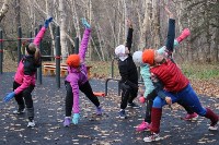 Первая тренировка "Клуба любителей бега" прошла в парке Южно-Сахалинска , Фото: 4