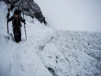 Максим Пасюков и Данил Волосович пытаются преодолеть путь из Хабаровского края до Сахалина на лыжах, Фото: 10
