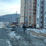 Специалисты Сахдормониторинга проверили содержание улично-дорожной сети в Южно-Сахалинске, Фото: 9
