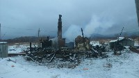 Женщина погибла при пожаре в пригороде Южно-Сахалинска, Фото: 2