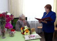 Жительницу Южно-Сахалинска поздравили со 100-летним юбилеем, Фото: 1