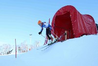 Сахалинские горнолыжники выявляют сильнейших в гигантском слаломе, Фото: 10