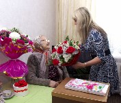 Жительницу Южно-Сахалинска поздравили со 100-летним юбилеем, Фото: 4