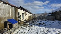 Пожар в частном доме в Долинском районе, Фото: 3