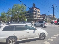 Очевидцев столкновения Toyota Corolla Fielder и Toyota Land Cruiser ищут в Южно-Сахалинске, Фото: 5