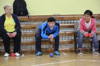 Сахалинские инвалиды сразились в первенстве по игре в бочча, Фото: 19