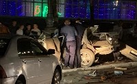 Три человека погибли в ночной аварии в Поронайске, Фото: 5