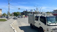 Очевидцев столкновения Toyota Corolla Axio и Toyota Dyna ищут в Южно-Сахалинске, Фото: 1