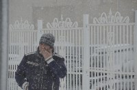 Первый в этом году снежный циклон пришел на юг Сахалина, Фото: 22