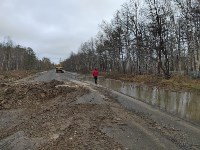 Река затопила кладбище и вышла на дорогу в районе Ясного, Фото: 4