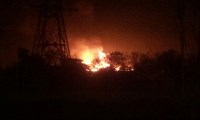 Военный склад горит на окраине Южно-Сахалинска, Фото: 3
