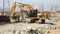В Южно-Сахалинске начали ремонтировать дороги, Фото: 7