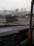 Nissan Terrano опрокинулся при ДТП в Долинске, Фото: 6