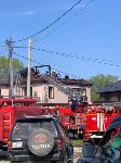 Двух детей спасли при пожаре в Долинске, Фото: 4