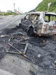 Иномарка сгорела в Невельске, Фото: 5