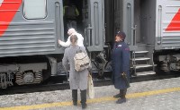 Пригородный поезд отвёз первых сахалинских дачников на Новодеревенскую, Фото: 2