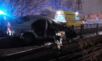 Автомобилист пострадал при ДТП на улице Бумажной в Южно-Сахалинске, Фото: 6