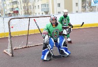 Дворовые хоккеисты Сахалина вступили в ряды «Юнармии», Фото: 17