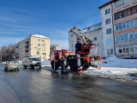 Спасатели помогли 92-летней женщине, упавшей в своей квартире в Южно-Сахалинске, Фото: 9