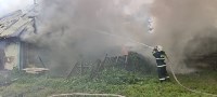 Частный дом сгорел в Тымовском, Фото: 6
