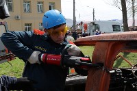 Южно-сахалинские школьники спасли «пострадавшего» в ДТП и потушили горящий автомобиль, Фото: 8