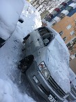 Угонщик-неудачник повредил чужой автомобиль в Южно-Сахалинске, Фото: 4