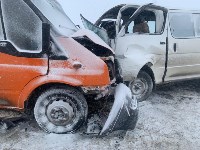 Три автомобиля столкнулись между Луговым и Дальним, Фото: 3
