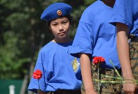 Сахалинские курсанты получили васильковые береты Президентского полка, Фото: 18