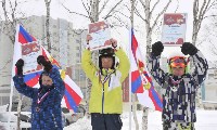 В Южно-Сахалинске состоялось открытое первенство СДЮСШОР по горнолыжному спорту «Юный армеец» , Фото: 9