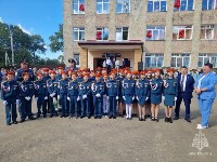 Кадетский класс МЧС России открылся в школе № 1 в Тымовском, Фото: 5