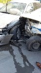 ДТП с участием автомобиля полиции произошло в Корсакове, Фото: 2