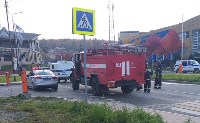 Постояльцев и персонал эвакуировали из гостинице "Спортивной" в Южно-Сахалинске, Фото: 4