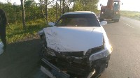 Женщина пострадала при столкновении двух "Тойот" в Южно-Сахалинске, Фото: 4