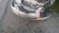 Легковой автомобиль врезался в грузовик на окраине Южно-Сахалинска , Фото: 3
