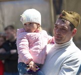 Несколько тысяч гостей принял в День Победы парк Южно-Сахалинска , Фото: 49