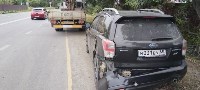 Очевидцев столкновения Subaru Forester и Hino Ranger ищут в Южно-Сахалинске, Фото: 3