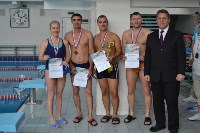 Команда правительства Сахалинской области заняла первое место в соревнованиях по плаванию, Фото: 1