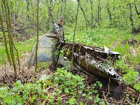 Сахалинские поисковики установили причину гибели экипажа бомбардировщика Ту-2 в Тымовском районе, Фото: 1