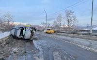 Очевидцев аварии с двумя пострадавшими ищет сахалинская полиция, Фото: 1