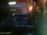 Пьяный автомобилист на Toyota Mark II врезался в КамАЗ-водовоз в Холмске, Фото: 6