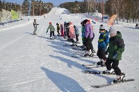 В Южно-Сахалинске прошла первая в этом году тренировка в рамках проекта "Лыжи в школу", Фото: 7
