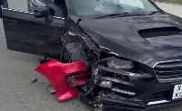 Жесткое ДТП произошло в районе "Сити Молла" в Южно-Сахалинске, Фото: 4