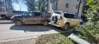 Очевидцев ДТП с участием внедорожника и пикапа ищут в Южно-Сахалинске, Фото: 6