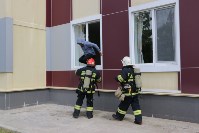 Условный пожар "потушили" в детском лагере в Анивском районе, Фото: 14